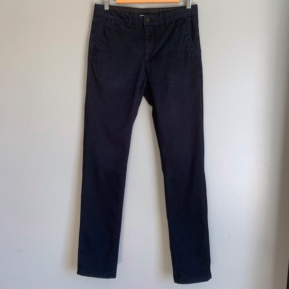 Zara Other - Zara Man || Navy Blue Slim Fit Trousers